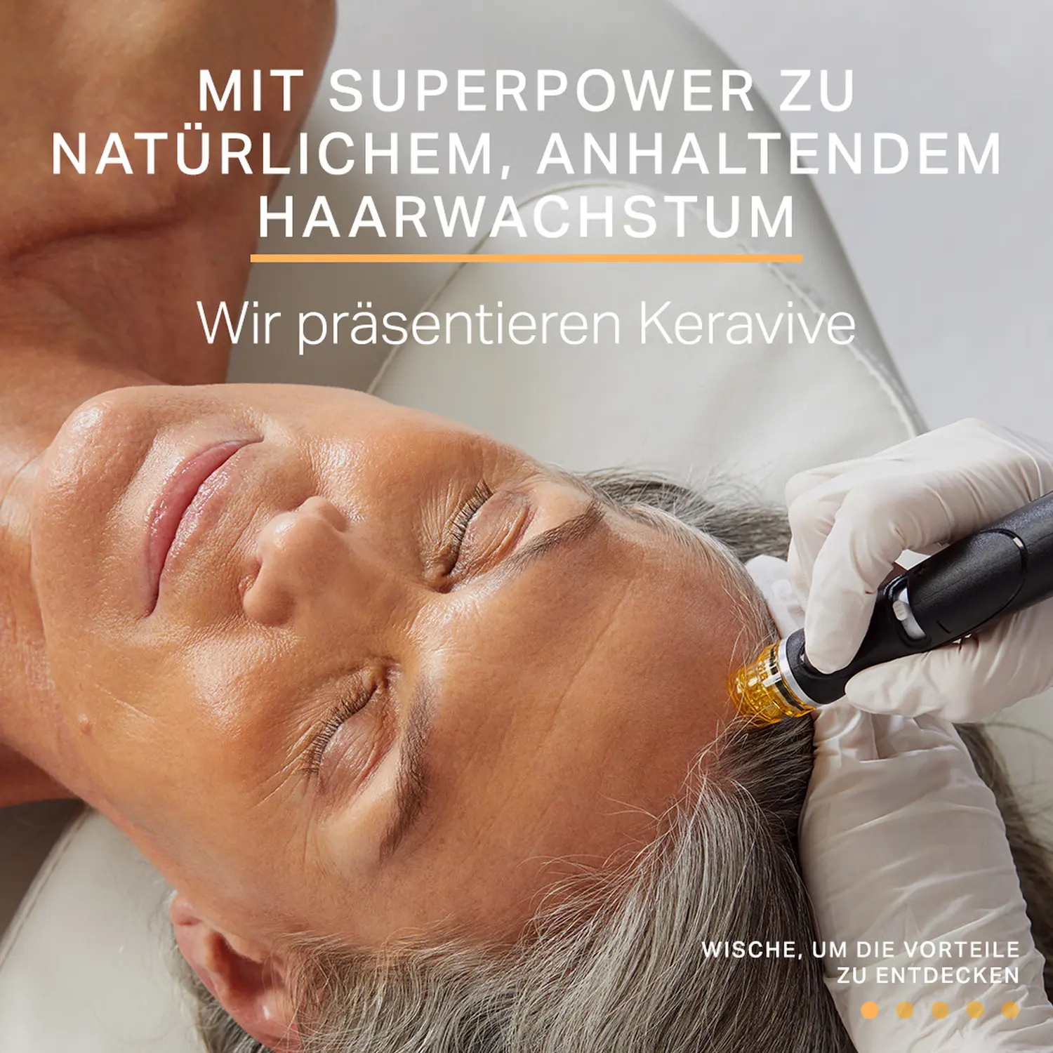Hydrafacial Keravive , Frauengesicht von Juliet Rose - Dermacare by Maria 